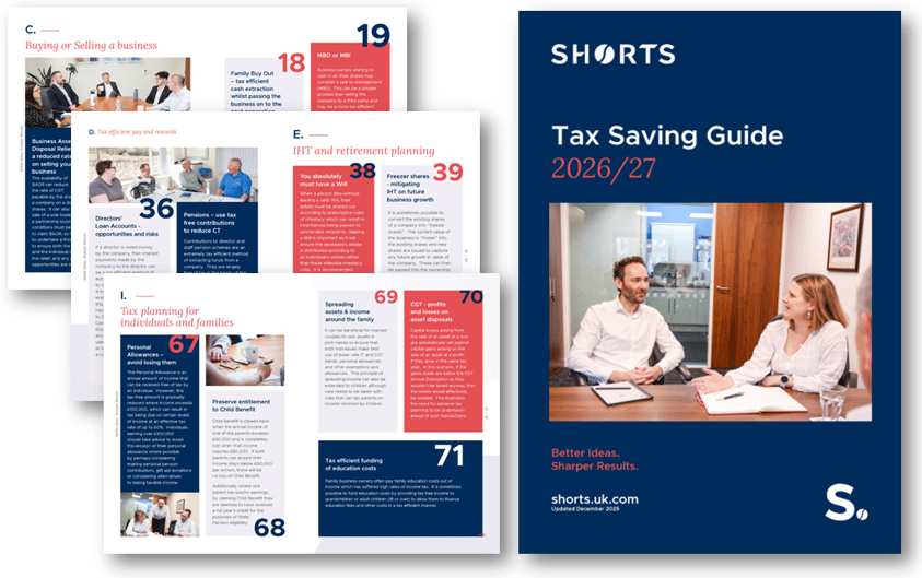 The Shorts Tax Saving Guide 2023 24